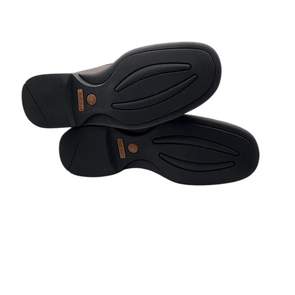Timberland leather Loafer Black Casual Shoes for‎ Men size 7.5 M